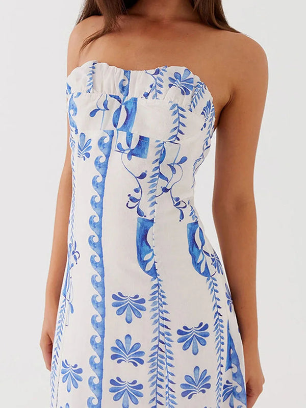 Floral Ruched Off-Shoulder Midi Dress | Velvet A-Line Party Dress - Women's Evening & Clubwear