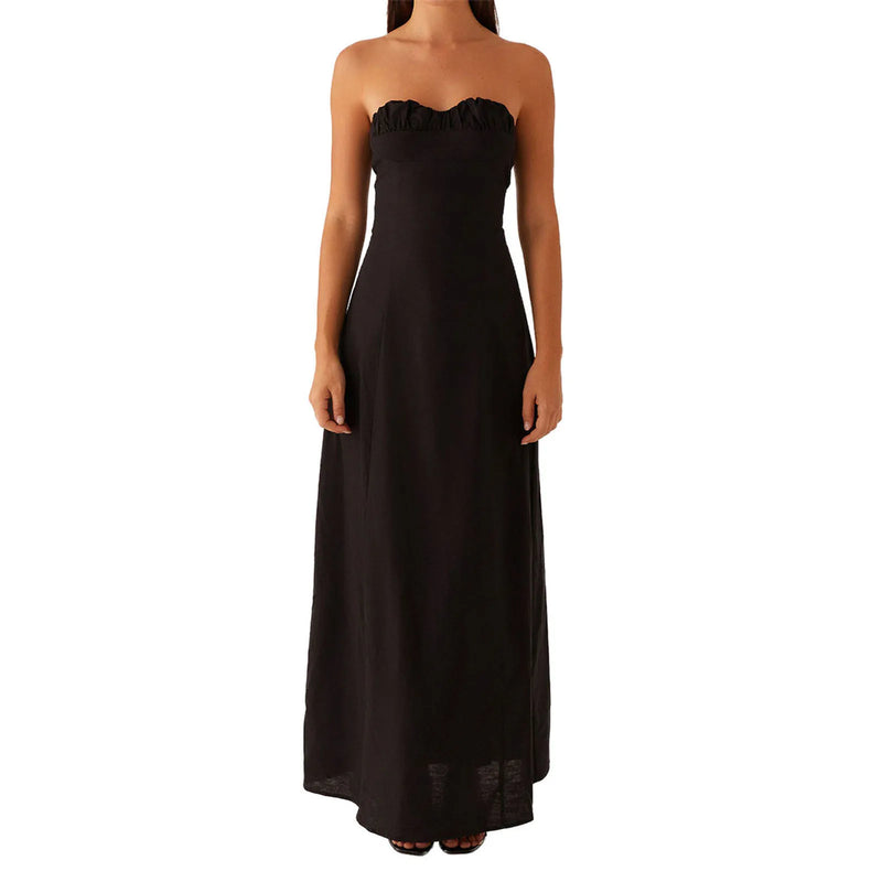 Floral Ruched Off-Shoulder Midi Dress | Velvet A-Line Party Dress - Women's Evening & Clubwear